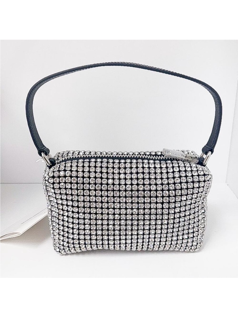 Alexander Wang Heiress
Crystal Silver Mini Bag, NWT